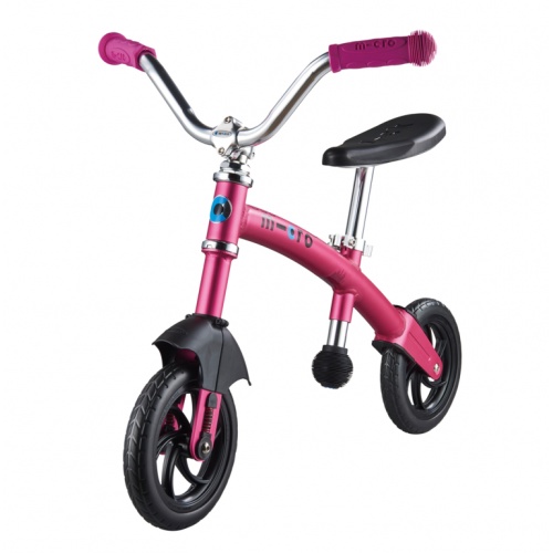 Беговел Micro G-bike Chopper Deluxe розовый