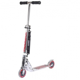 Самокат Hudora Big Wheel 125 серебряный